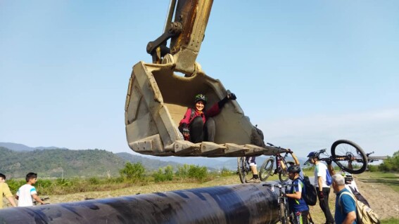 Have You Ever Ridden an Excavator Bucket?