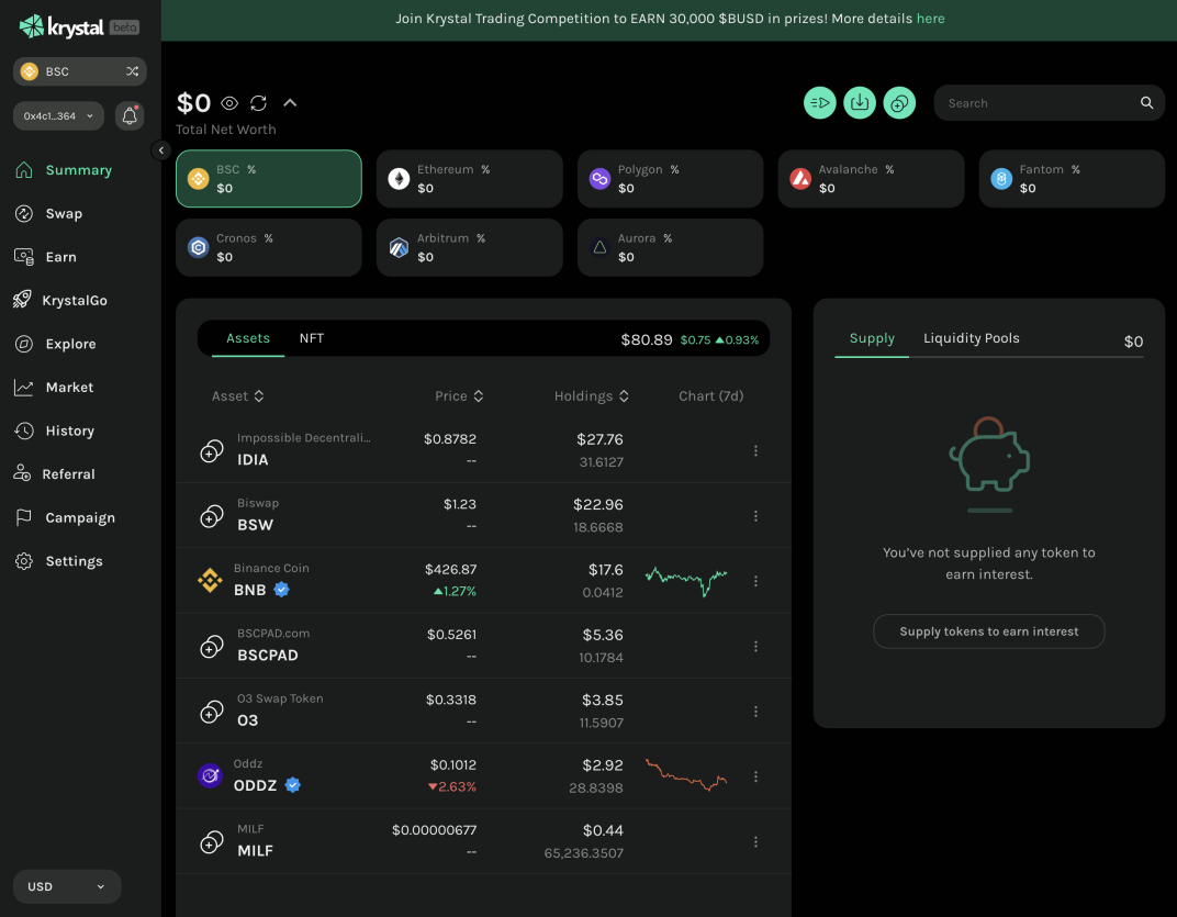 Manage Your DeFi Portfolio