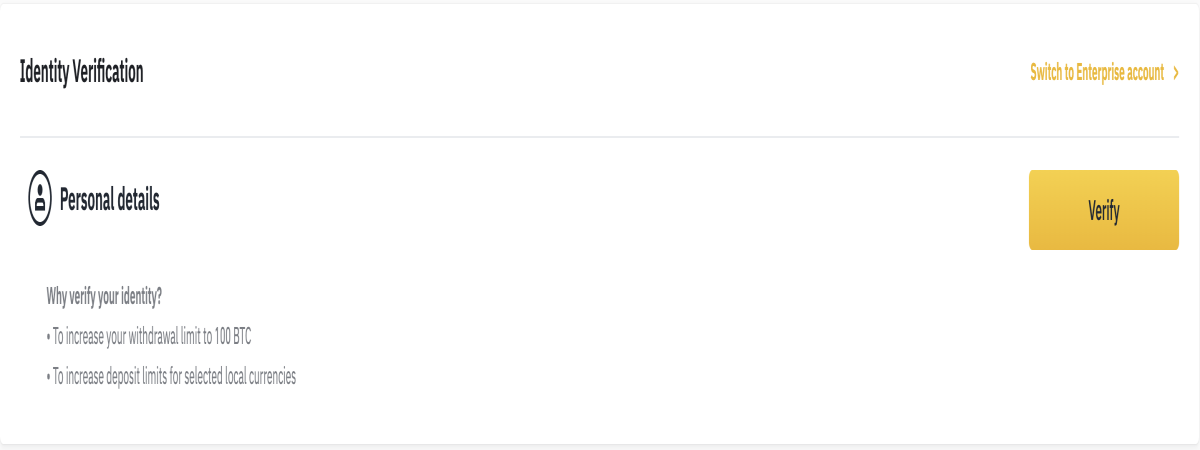 binance limites
