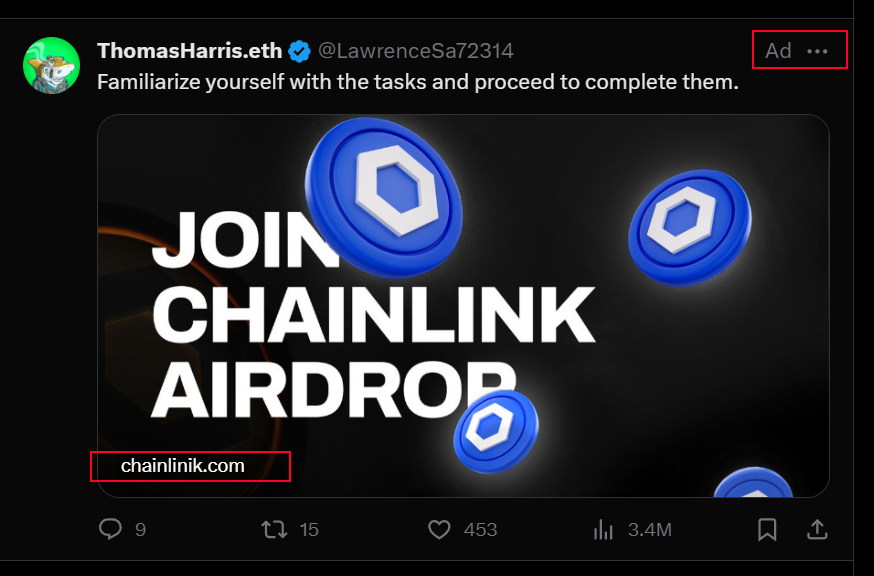 promoted scams