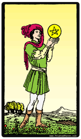 Page Of Pentacles Meaning