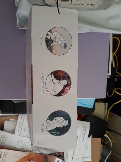 Recommended usage; side of the box