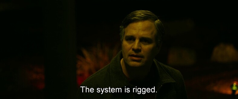 The system is rigged