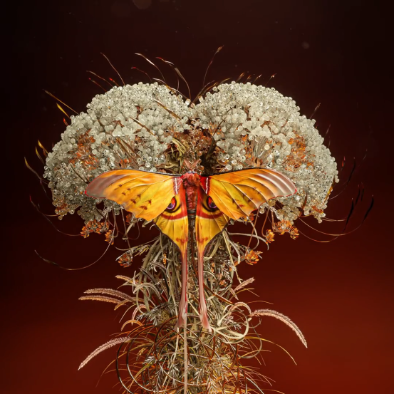 Butterfly on a flower