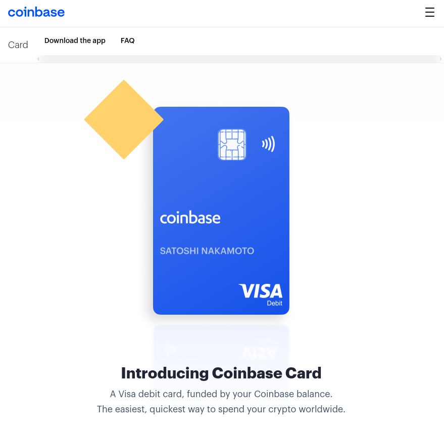 Coinbase Card review — six months in and I'm very, very impressed