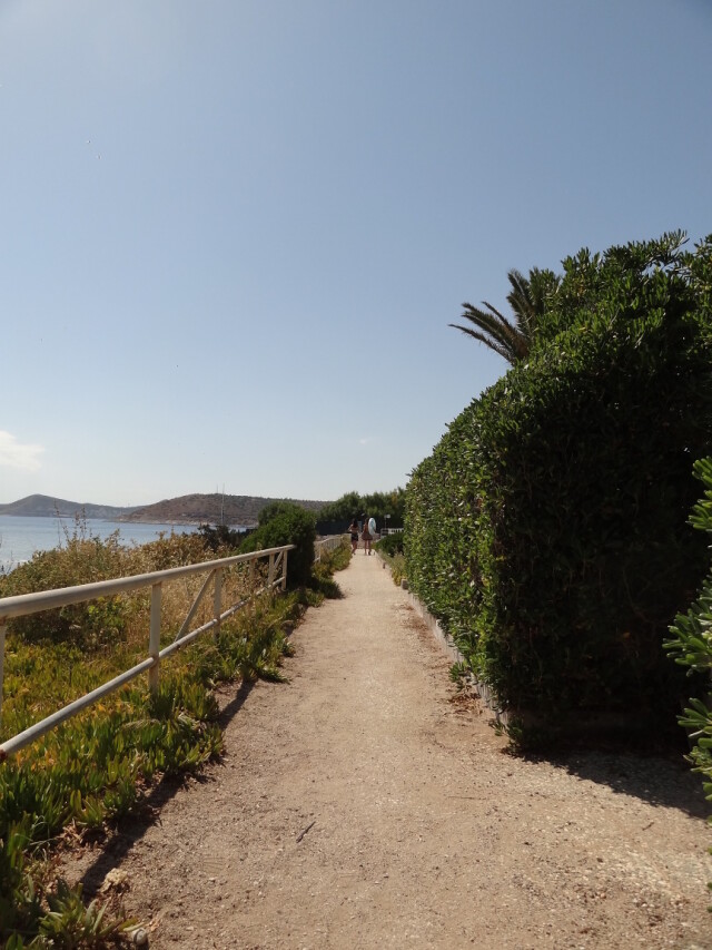 Greece - Around Athens - Agia Marina - Beaches - Akrotiri Lombardy - Path