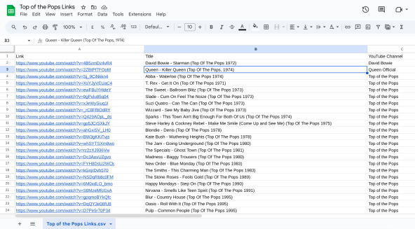 TOTP Links in .csv