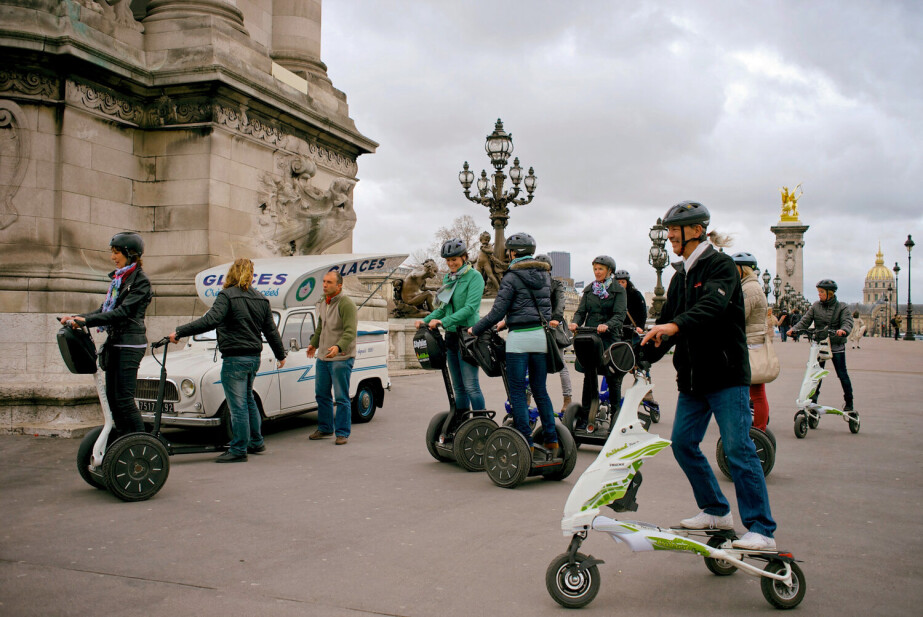Tourists in Paris
