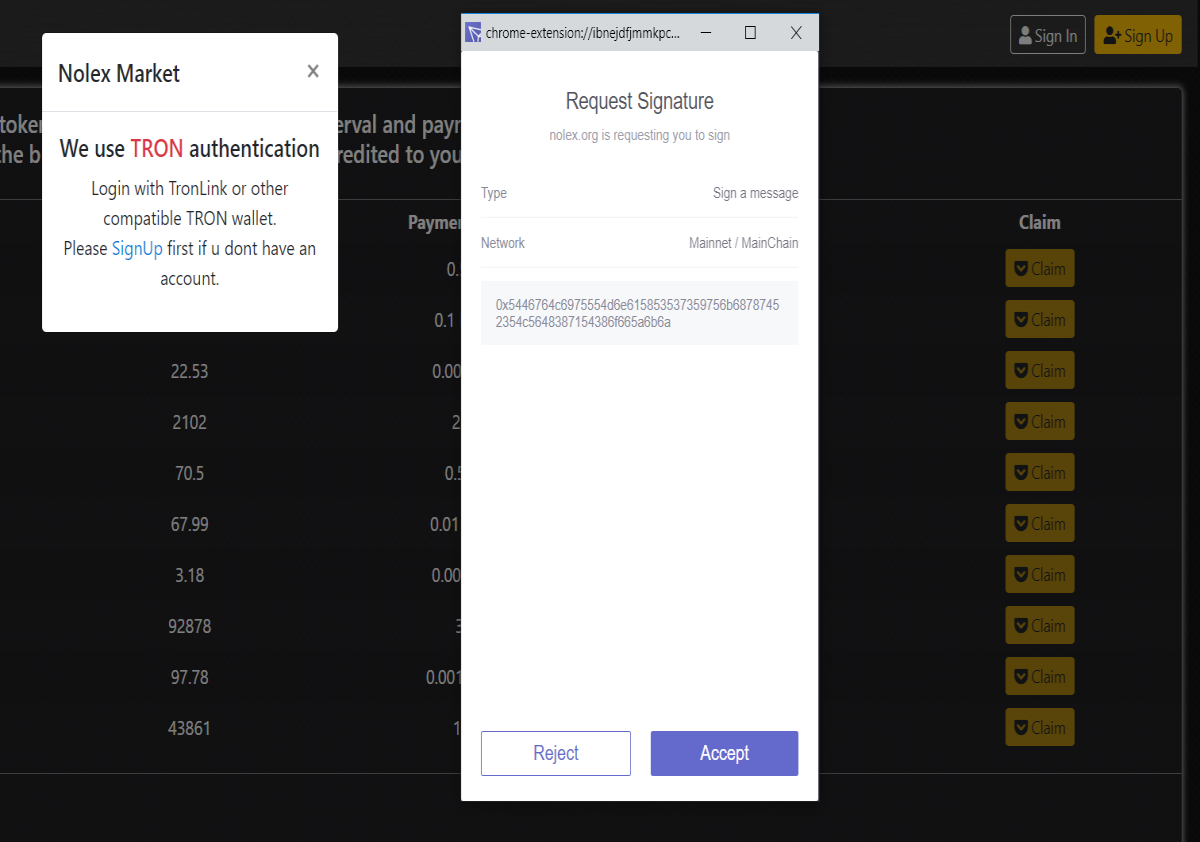 NoleX Login