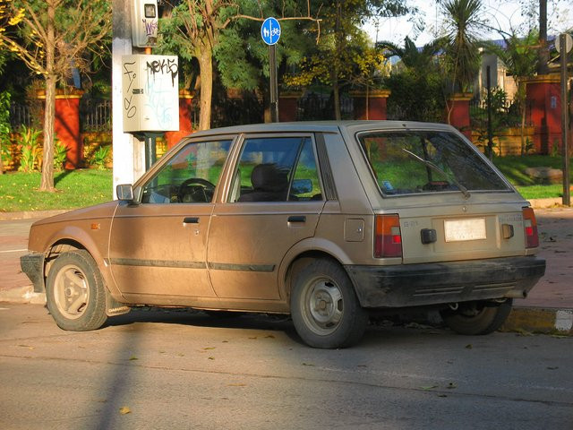 This is not my actual Daihatsu - but the closest example I could find, except mine was charcoal grey