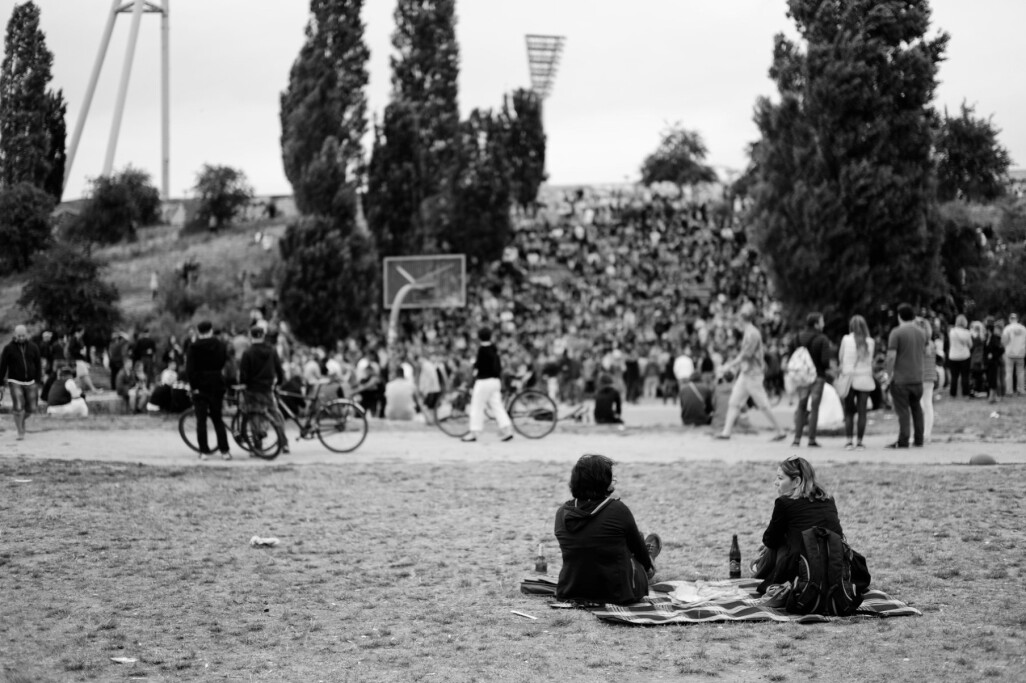 Berlin public park