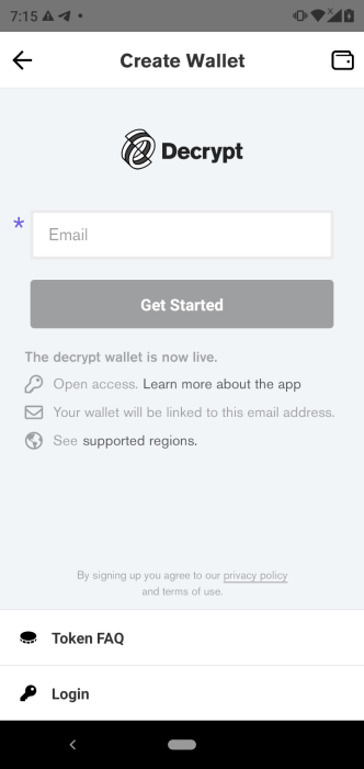 Account Creation