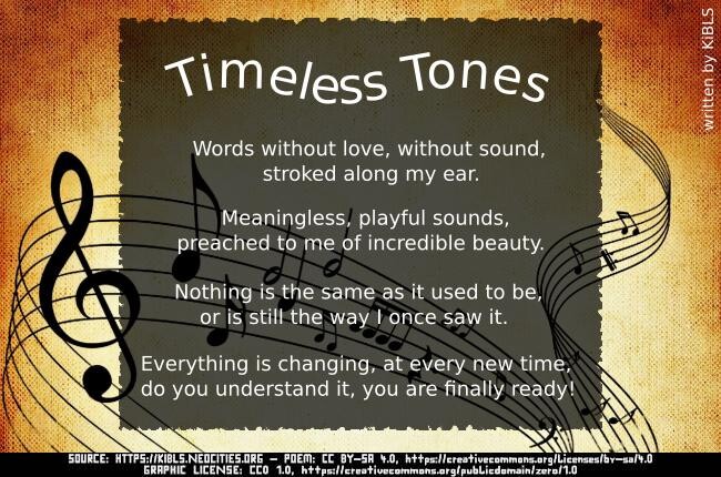 Timeless tones