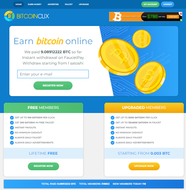 home bitcoinclix