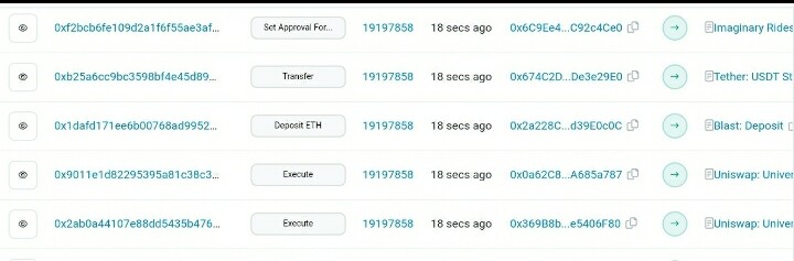Screenshot from Etherscan  https://etherscan.io/txs