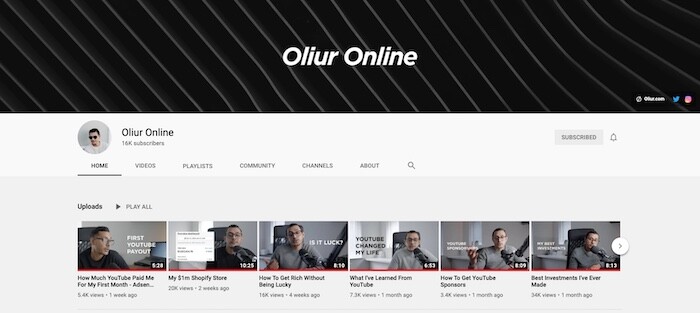 Oliur Online