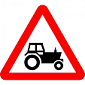 Tractor warning