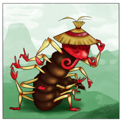 Chinese Redheaded Centipede