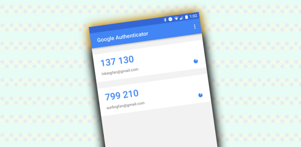Google authentication 2FA