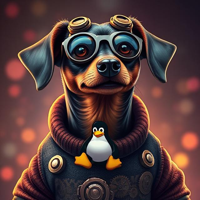 The Classic SteamPunk Linux Weenie Developer