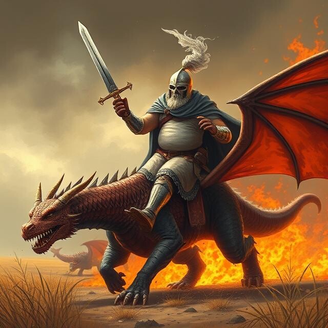 Joe Lubin DAT White Knight on the ETH Fiat Dragon