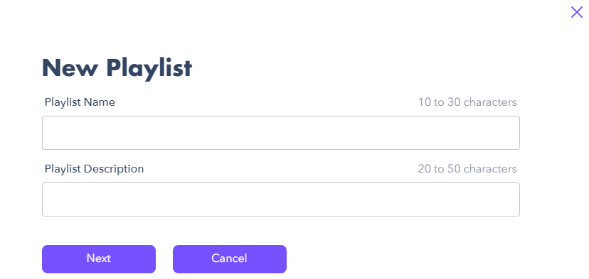 new list