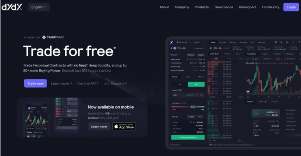 dYdX DEX