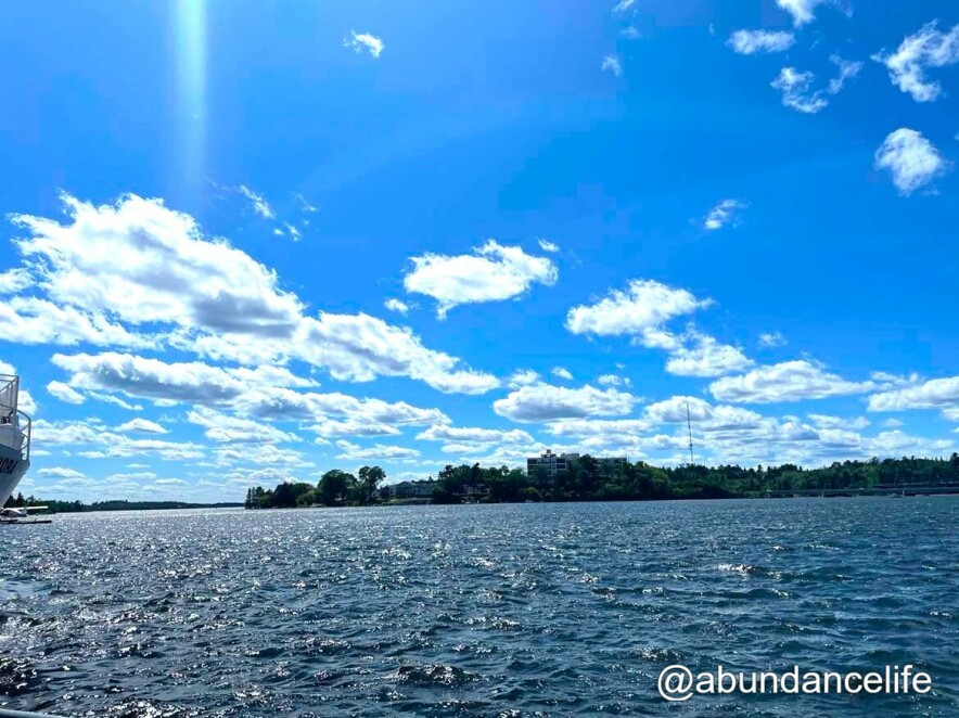 My nice Kenora scenic cruise