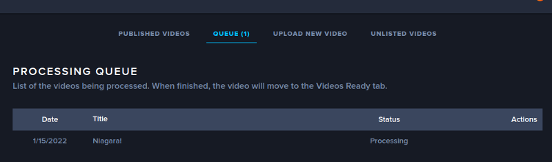 Queued