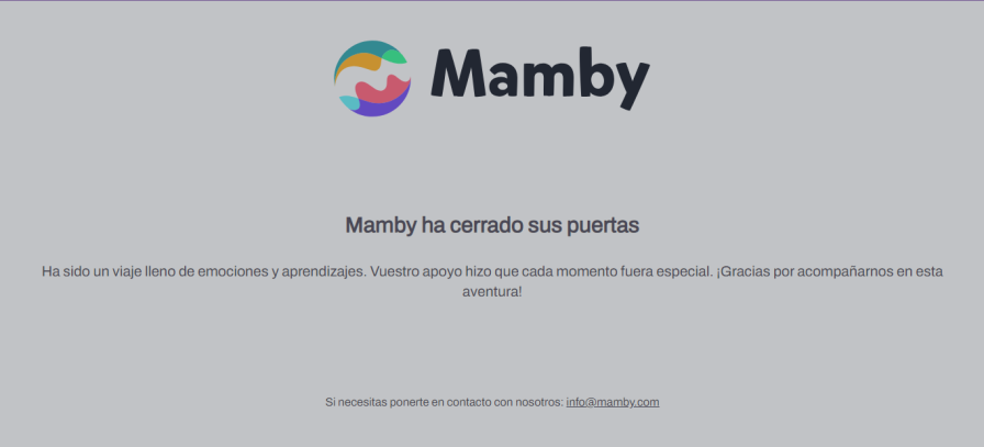 Mamby ha cerrado
