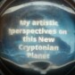 My art inside this New Cryptonian Planet