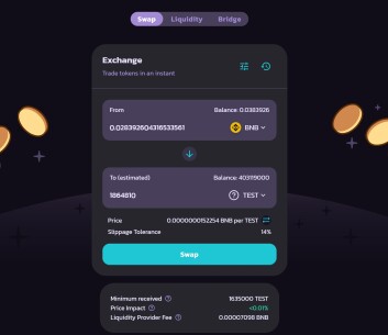 How to buy TEST TOKEN  (TEST/BNB)