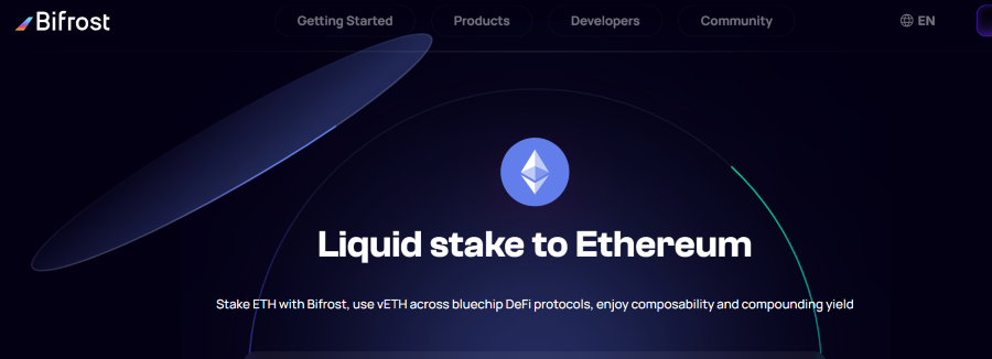 bifrost liquidstaking veth ethereum