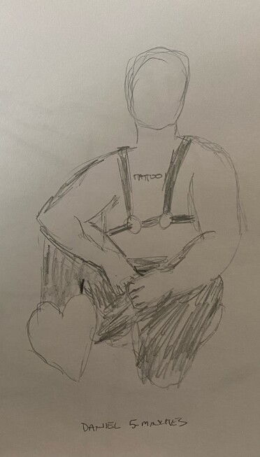 Daniel: 5-minute timed pencil sketch