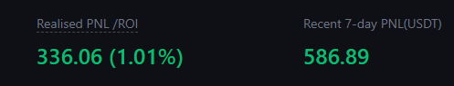 Finally in copy trading profit