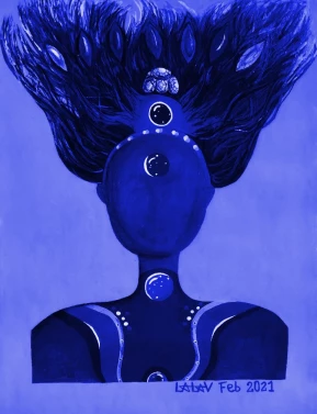 NFTArtMuseum Aeternum Cyan