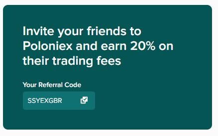 poloniex referral