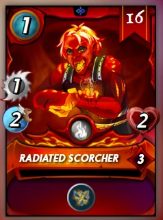 Radiated Scorcher Card