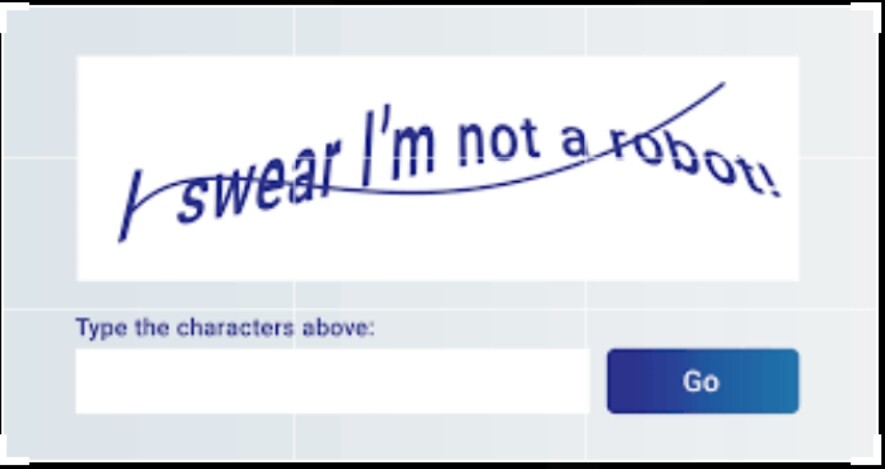 text captcha
