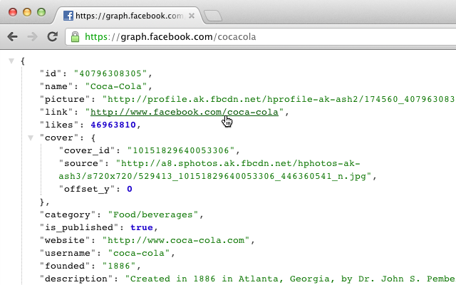 kind of JSON