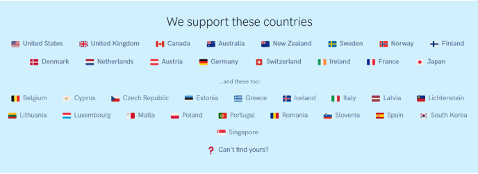 Supported communities