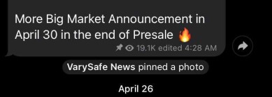 VRF Hints at News