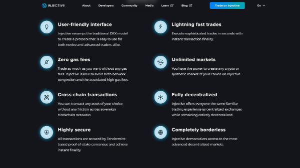 Injective web sample