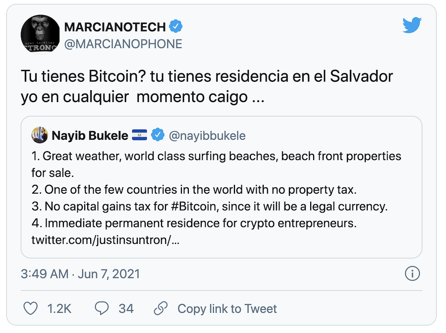 bitcoin, el salvador