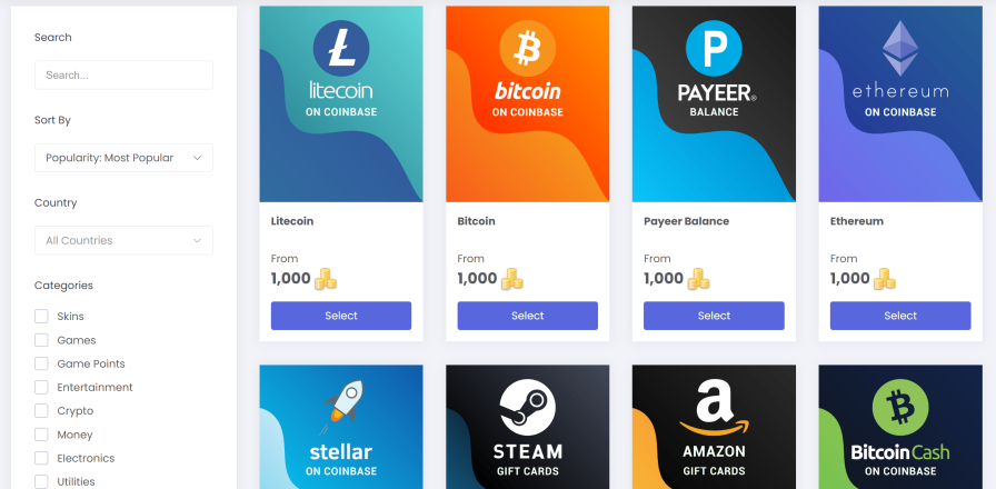 Payout Methods