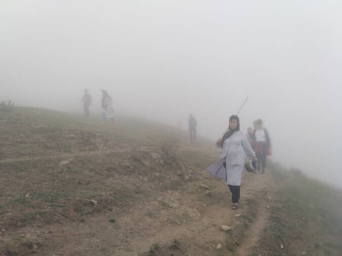 Mountain village of “Asalem” in Talesh- Iran – Through the Haze