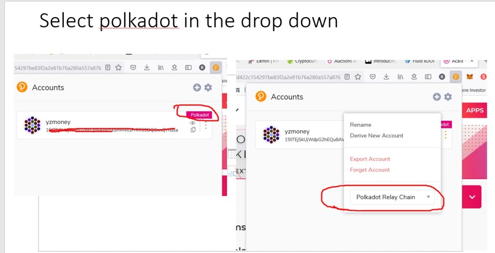 select polkadot