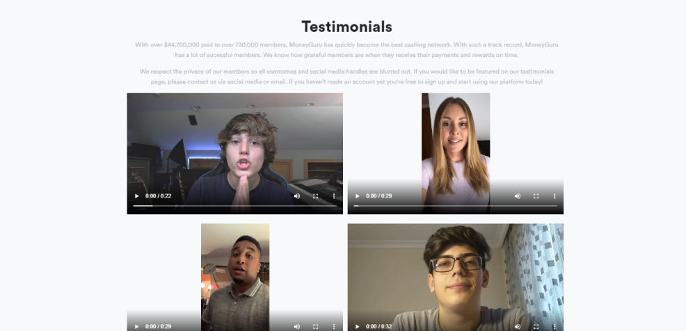 testimonials