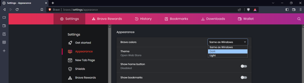 Dark Mode