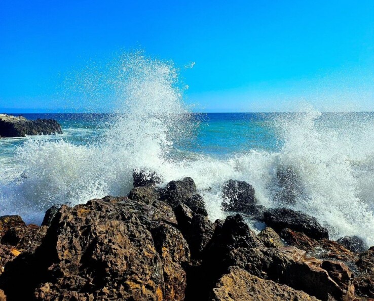 Pacific Ocean, California coast